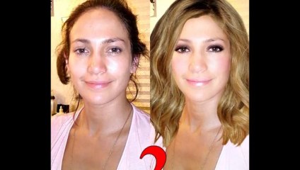 Jennifer Lopez y su Cambio de Imagen (make-up Virtual tutorial)
