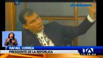 Rafael Correa convoca a concentraciones para apoyar el COIP, Quito Ecuador