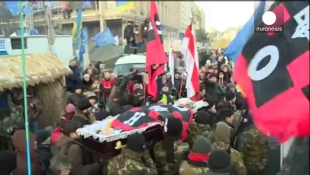 Ukranian protesters end occupation of Ministry of Justice