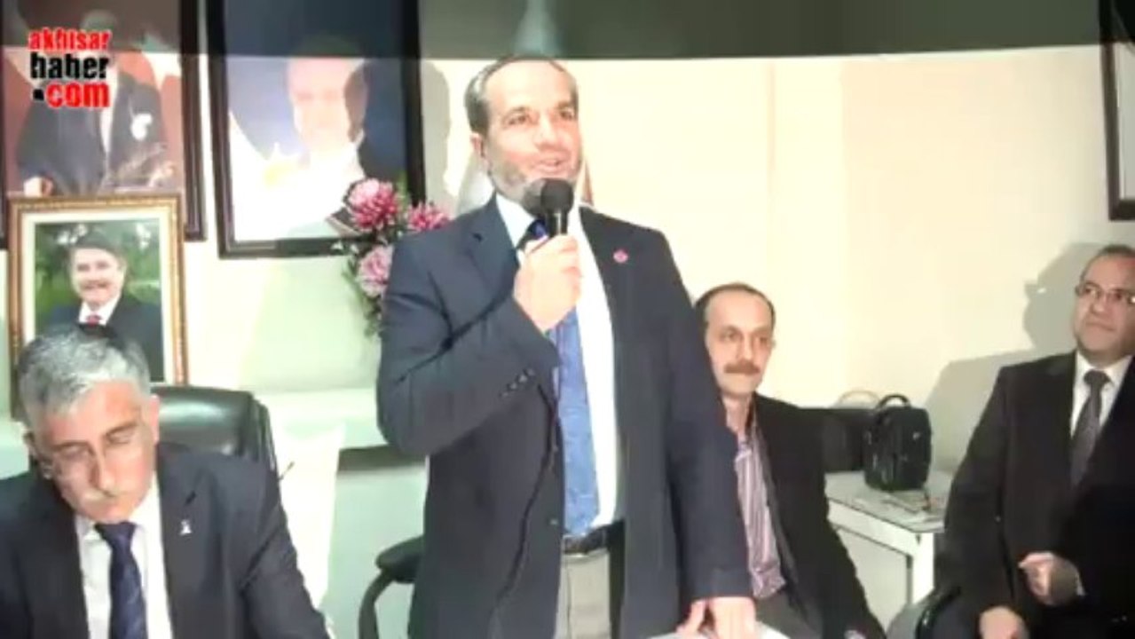 Akhisar Saadet Partisinden Ak Partiye Tebrik Ziyareti