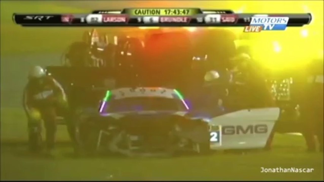 2014 Rolex 24 Sofronas Big Crash