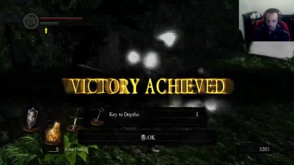 Dark Souls- Defeating Capra Demon