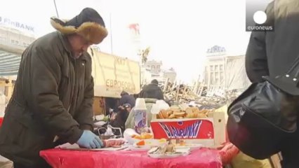 Kiev: pro y contra la ocupación de la plaza de la Independencia