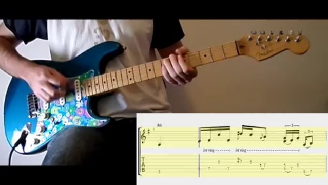 Cours de guitare: Little Wing de Jimi Hendrix TAB