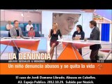 El caso de Jordi Domene Librado. Abusos en Cubelles. A3. Espejo Publico. 2012.10.29