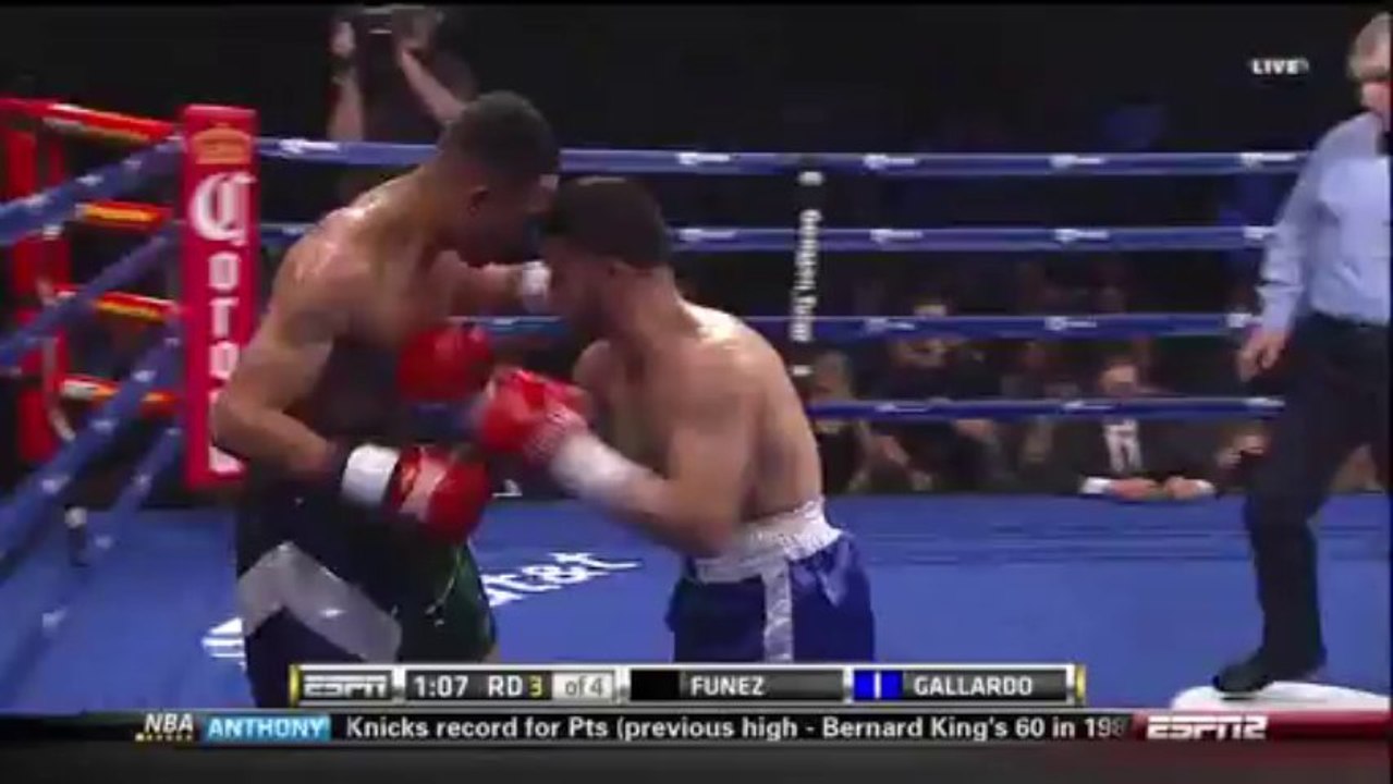Juan Funez vs Marcelo Gallardo 2014-01-24