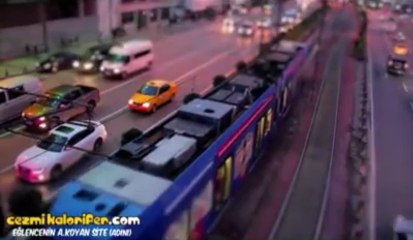 Tilt-Shift Tekniğiyle Minyatür Gibi Gözüken İstanbul