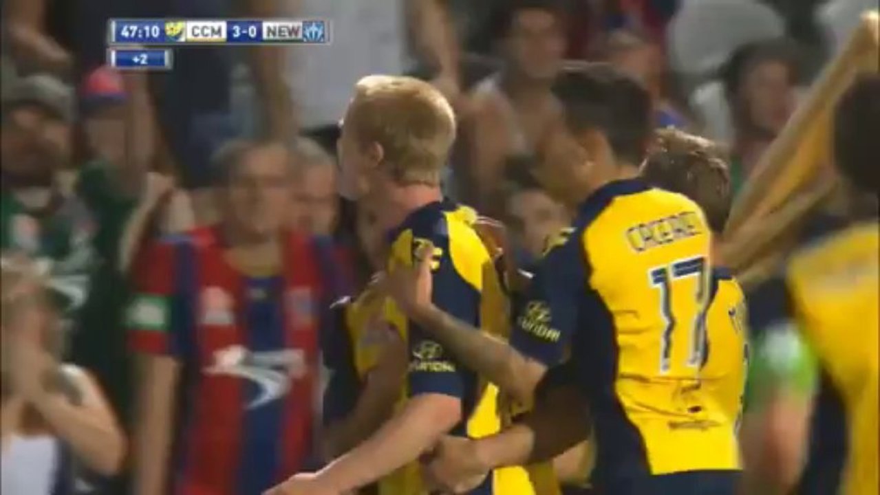 A-League: Central Coast Mariners 3-0 Newcastle Jets