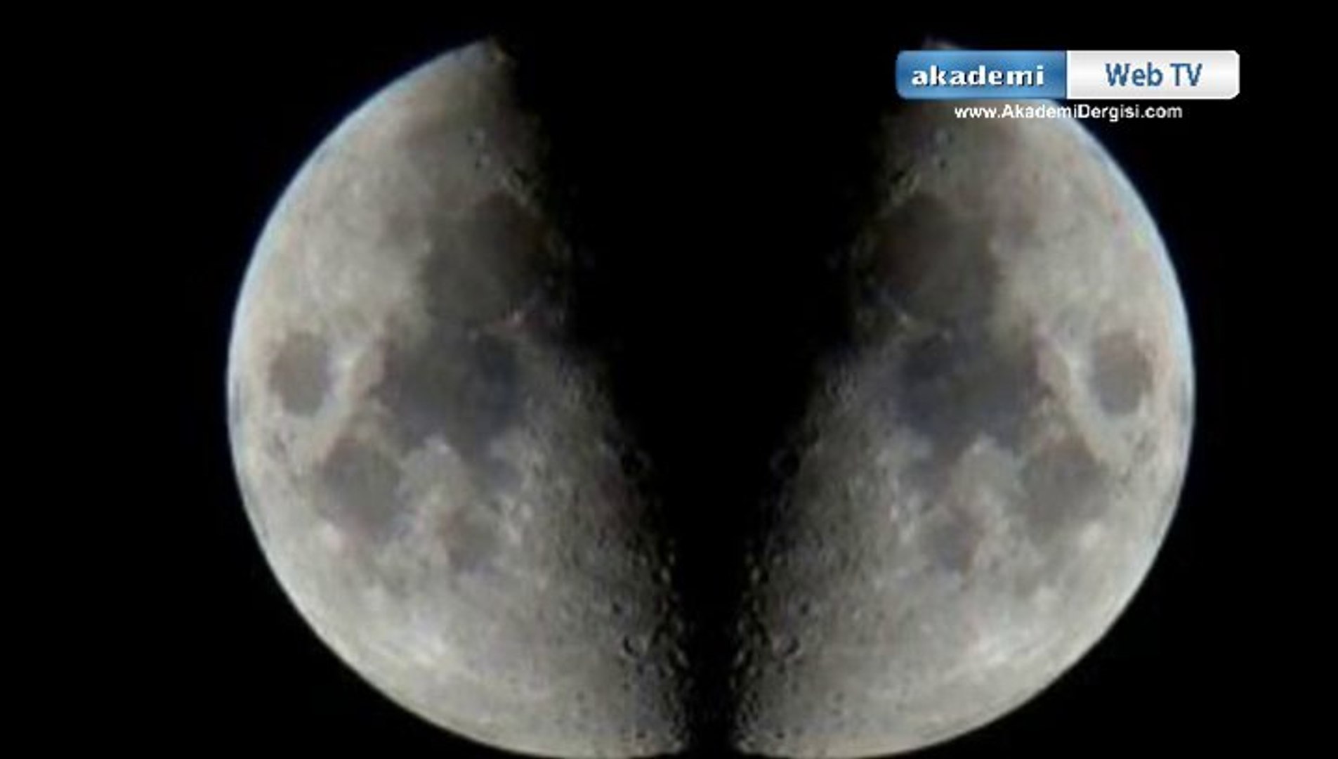 Ay yüzeyindeki çatlak ve Ay'ın ikiye yarılması mucizesi (İnşikak-ı Kamer -  Radley Rille) - Dailymotion Video