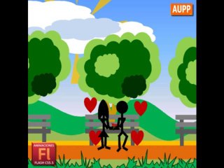 AMOR A PRIMERA VISTA Animaciones en Flash CS5.5 (Vídeos AUPP)