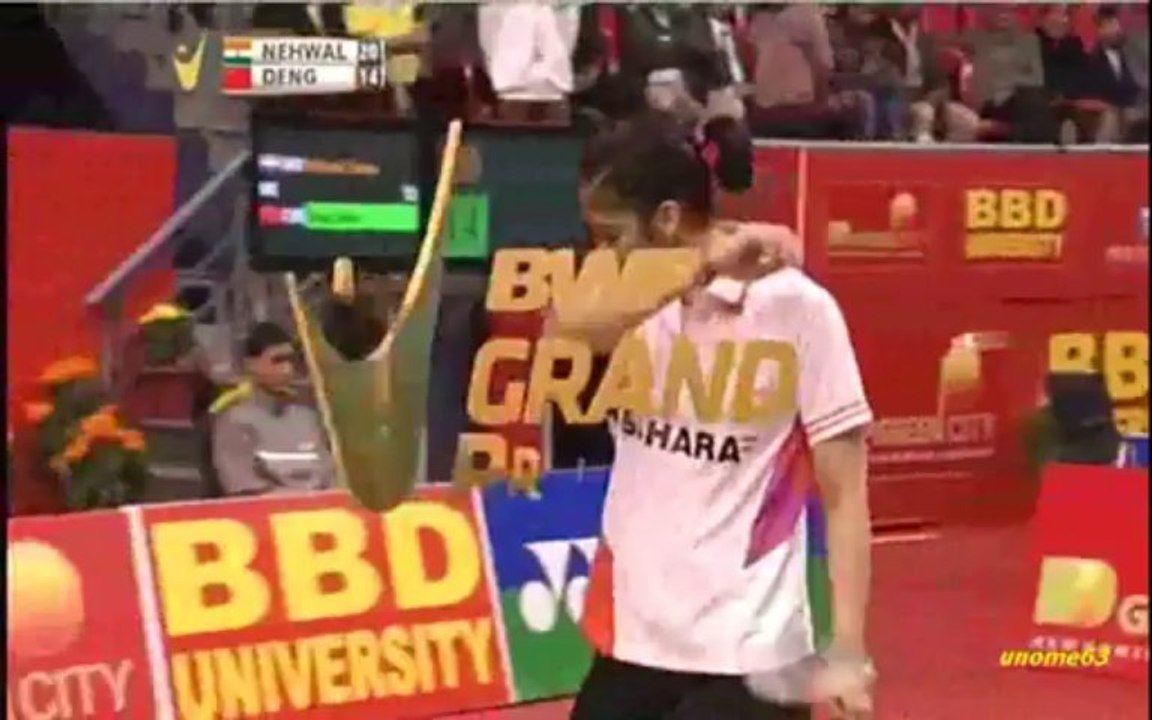 India GPG 2014 ~ [WSSF]  Saina Nehwal[IND] vs Xuan Deng[CHN] ~ Part 1