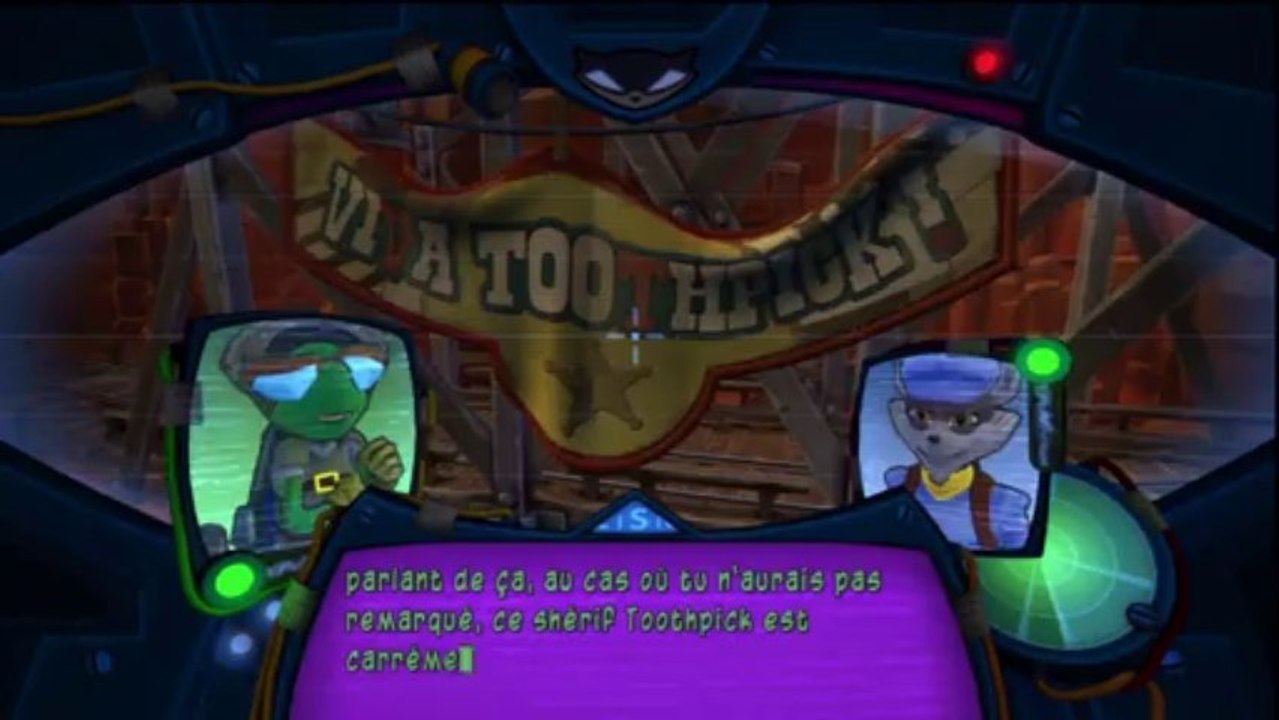 Sly Cooper : Voleurs à travers le temps - A l'ouest, jeune raton laveur : En état d'arrestation