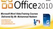 Lesson  19 Decrease increase indents (Microsoft Office Word 2007_2010 Free Tutorial Urdu Hindi Video Training taleem.tv Pakistan Education