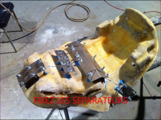 Fabrication Coque carbone et polyester