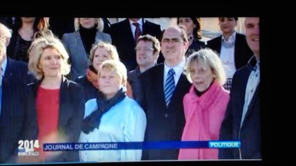 Dévoilement de la liste Une nouvelle ambition pour Châteauroux avec Gil Avérous, France 3