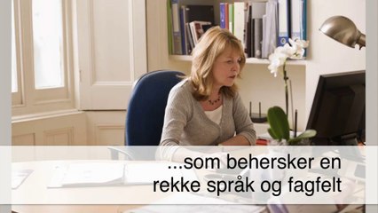 Oversettingsbyrå - Oslo tx:translation AS