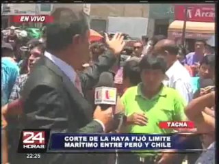 Tacneños viven con gran incertidumbre y decepción tras fallo de La Haya