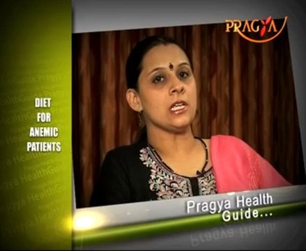 Dr. Rashmi Bhatia suggested take healthy food, juce & vegetables in Anemic Patients .
