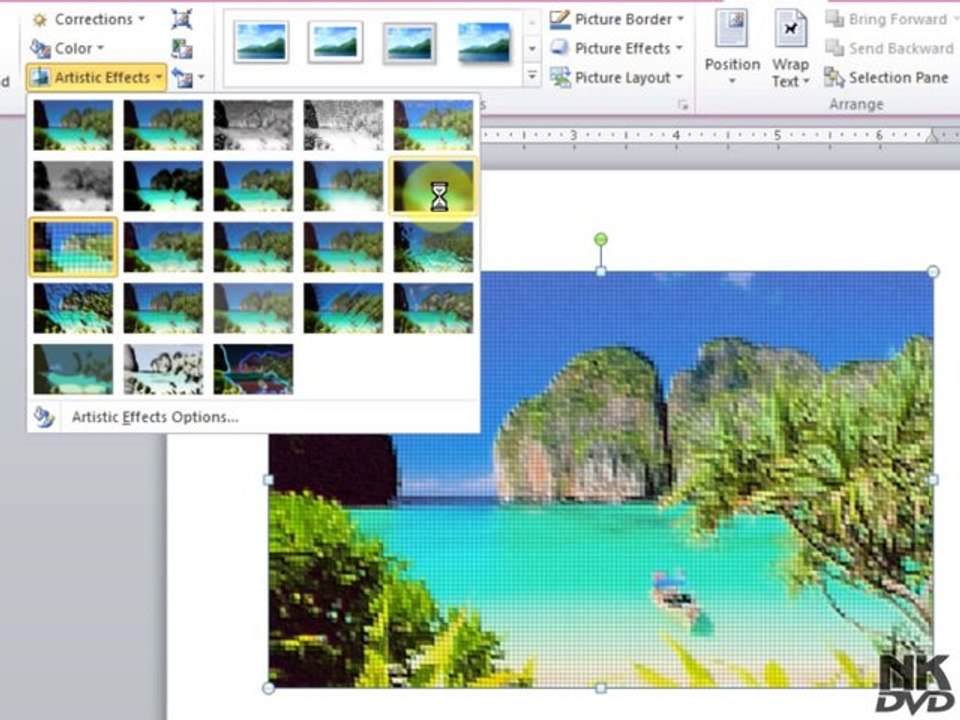 Lesson  38 Insert Picture _ Adjust (Microsoft Office Word 2007_2010 Free Tutorial Urdu Hindi Video Training taleem.tv Pakistan Education