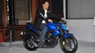 Salman Khan Rides Bike At Suzuki Gixxer Launch