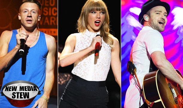 MACKLEMORE, TAYLOR SWIFT, JUSTIN TIMBERLAKE top list of American Music Awards (AMAs) 2013 Nominees