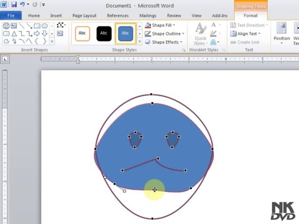 Lesson  44 Insert Shapes _ Edit (Microsoft Office Word 2007_2010 Free Tutorial Urdu Hindi Video Training taleem.tv Pakistan Education