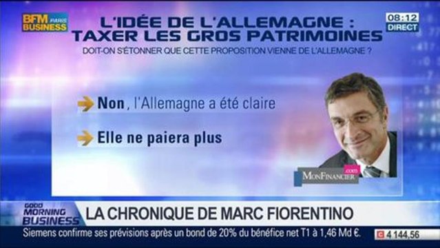 Marc Fiorentino: Dettes des pays en zone euro: L' Allemagne ne paiera plus - 28/01