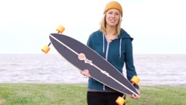 Longboard BoardGuide Reviews Pintails by Original Skateboards with Lindsay