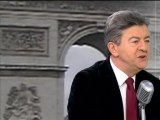 Jean-Luc Mélenchon: l'inversion de la courbe du chômage 