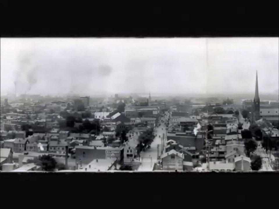 Panoramic view of Trenton New Jersey (1909)