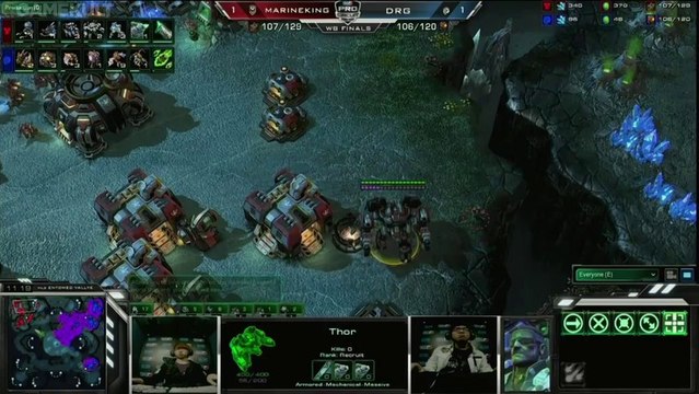 StarCraft II : Wings of Liberty - [MLG 2012] MarineKing vs DRG #3