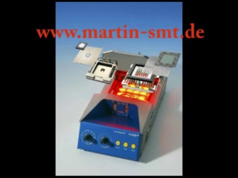 BGA Reballing on stand-alone unit