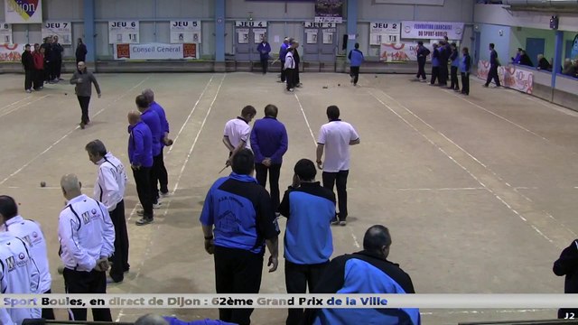 Barrages, 62ème Grand Prix de la Ville, Sport Boules, Dijon 2014