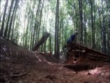 Une gamelle en Mountain Bike  : bien douloureux