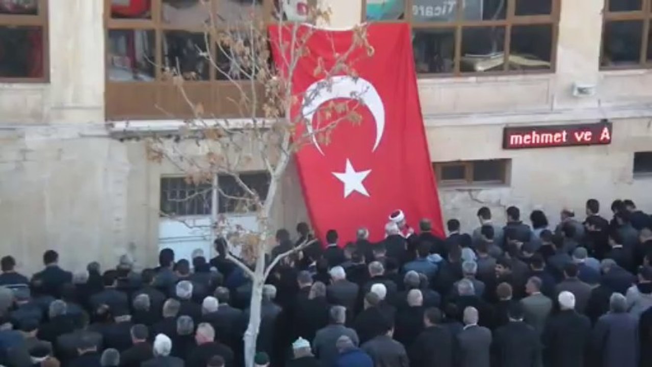 AFŞİN ÜLKÜ OCAKLARI CENGİZ AKYILDIZ GIYABİ CENAZE NAMAZI