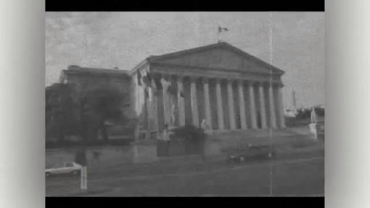 Paris Vintage Footage SW - Black and White