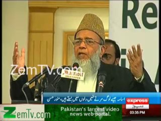 People like osama never die , they live in hearts . Syed Munawar hasan