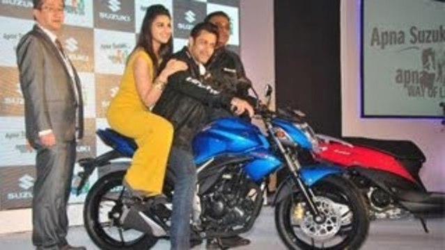 'Suzuki Gixxer' and 'Suzuki Lets' Launch | Salman Khan & Parineeti Chopra !