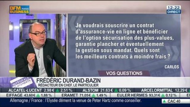 Les réponses de Frédéric Durand-Bazin aux auditeurs, dans Intégrale Placements – 28/01 2/2