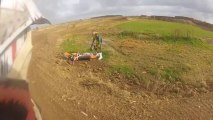 Motocross Crash At Chequered Flag Mx