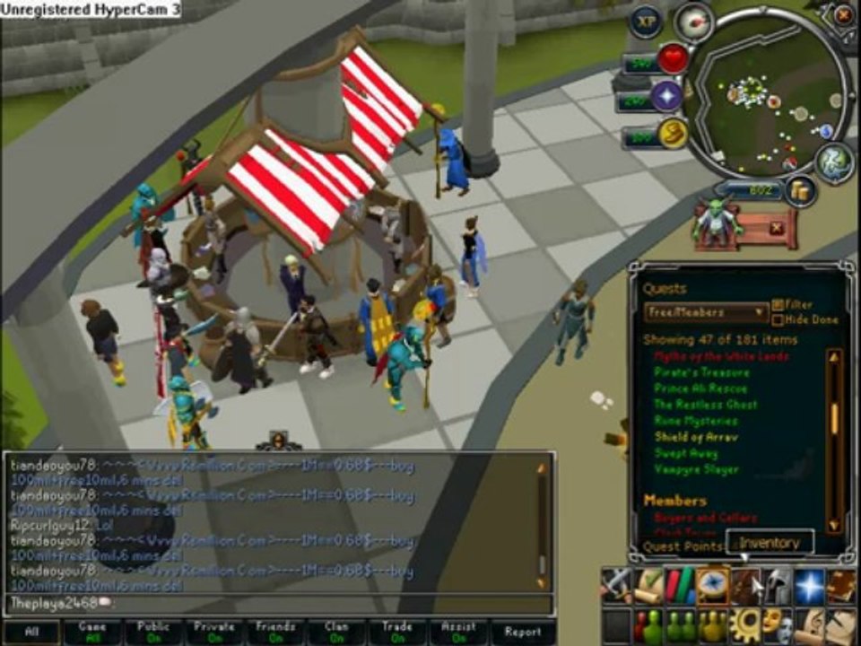 PlayerUp.com - Account Marketplace - Runescape selling account 1 2012