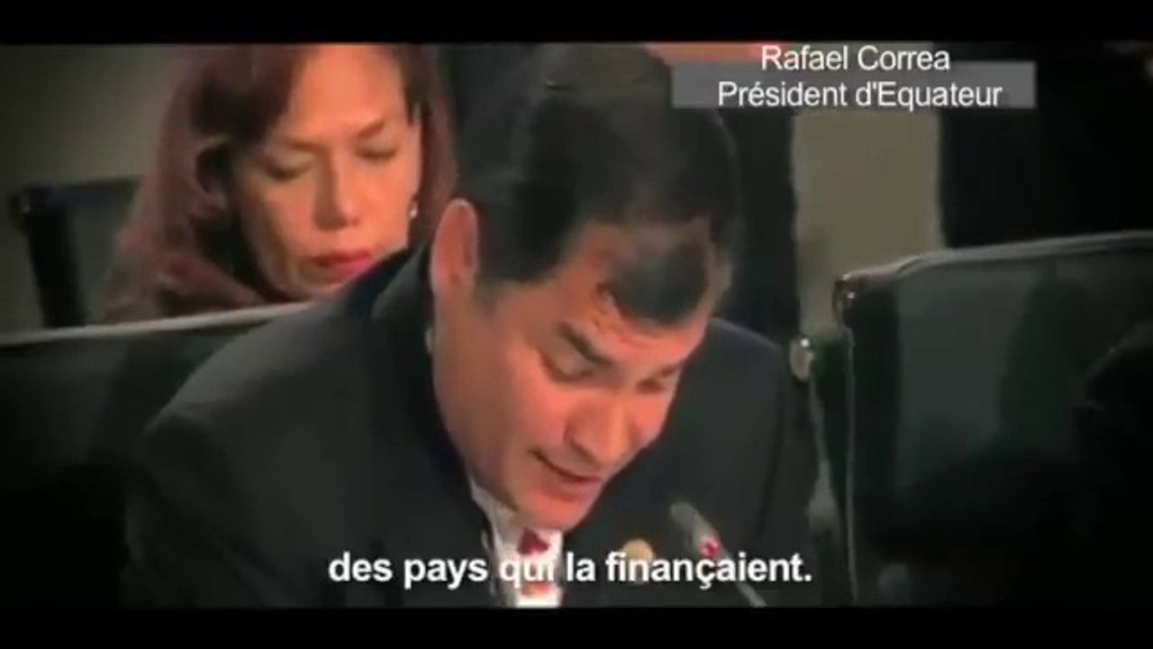 LA CRISE, LA DETTE, pas une fatalité mais une politique -  Rafael Correa président d'Equateur.,