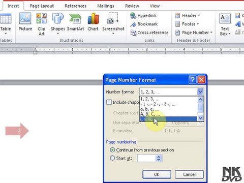 Lesson 55 Insert Page Number (Microsoft Office Word 2007_2010 Free Tutorial Urdu Hindi Video Training taleem.tv Pakistan Education