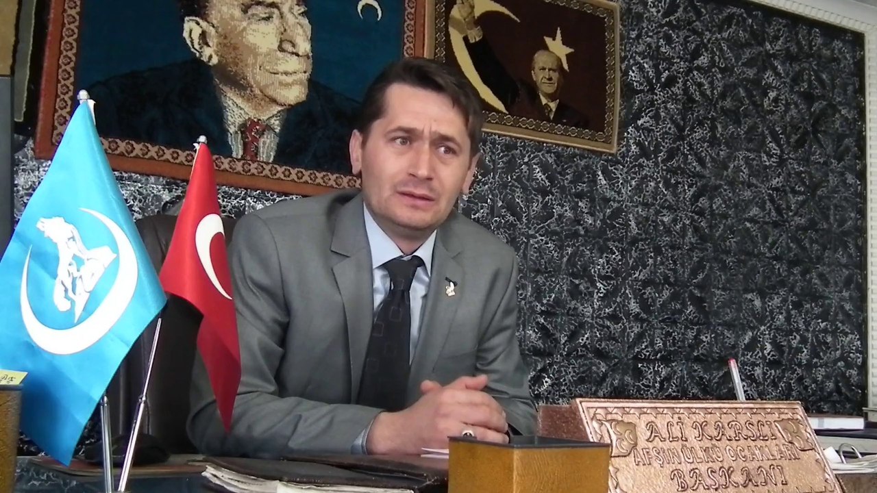 AFŞİN ÜLKÜ OCAKLARI BAŞKANI ALİ KARSLI AÇIKLAMASI-HALİL DEMİR