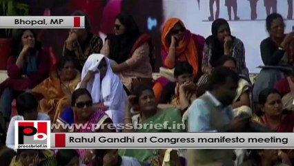 Rahul Gandhi: To empower women is one of our main objectives