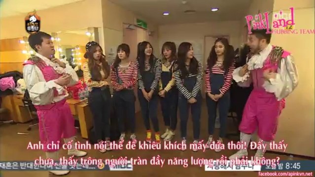 [PinkLand][Vietsub][140125] Moohan Challenge - Apink cut