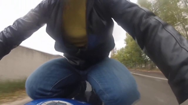 Motorcycle Crash GoPro Hero 2 Suzuki Bandit 600
