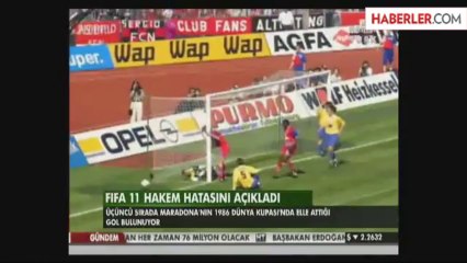 FİFA Tarihin En Büyük 11 Hakem Hatasını Seçti