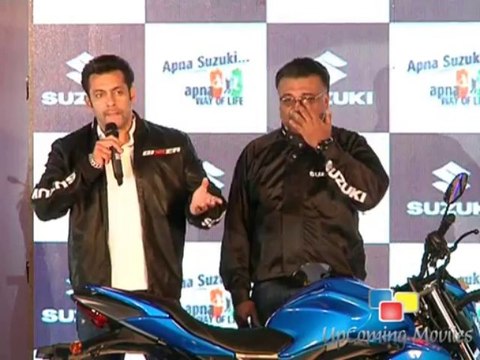 Salman Khan, Parineeti Chopra launch Suzuki bike and scooty