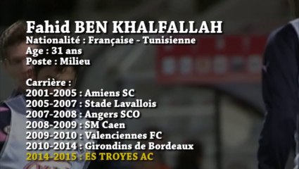 Fahid Ben Khalfallah de Bordeaux à l'Estac